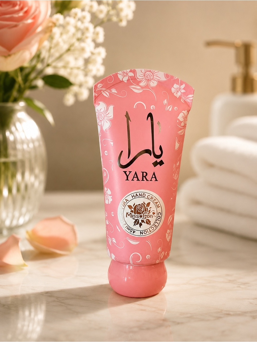 🔥 2/20: Yara Pink Floral Hand Cream 45ml